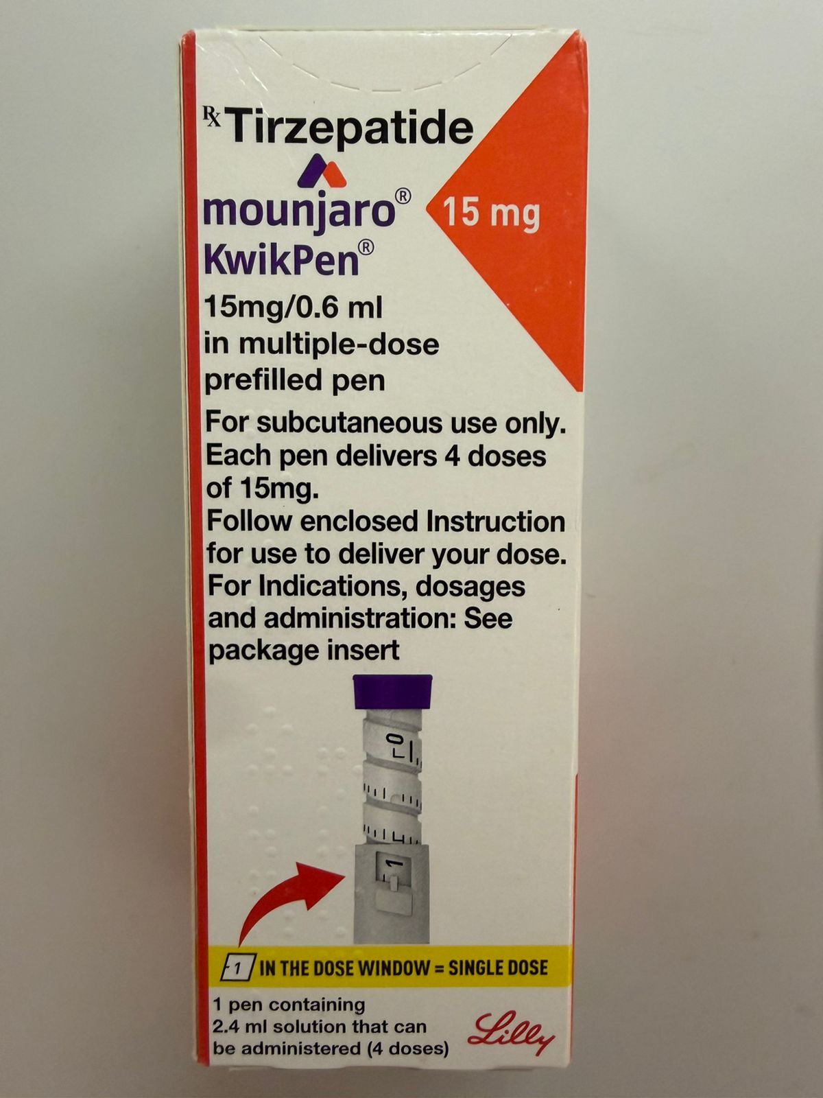 Мунджаро 15 mg